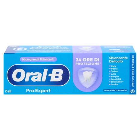 Oral-B Pro-Expert Dentifricio Sbiancante Delicato 75 ml
